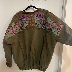 Free People Size M Oversized Jacket